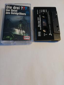 Die Drei Fragezeichen Folge 177 Der Geist des Goldgräbers Schwarz mit Weißen Druck 8884300935 4 Europa